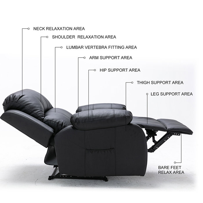 Latitude run massage chair